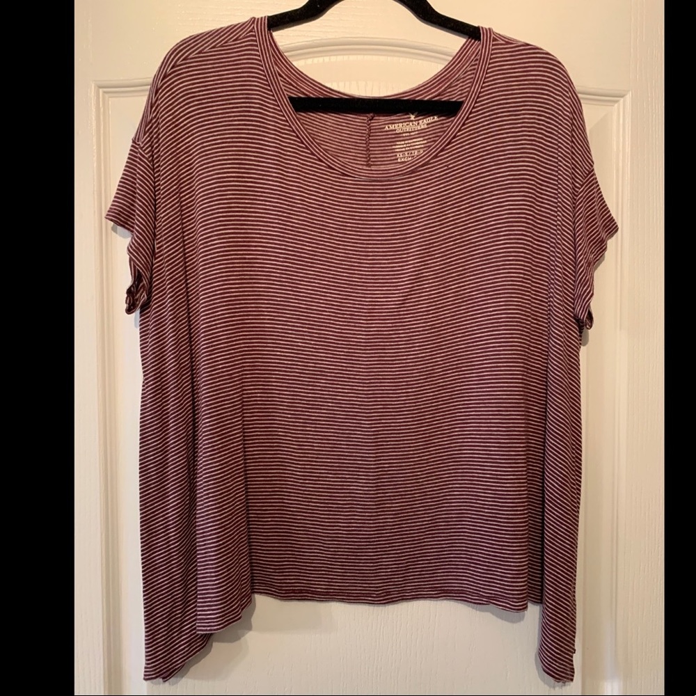 American Eagle striped shirt